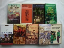 9 new CLASSIC LITERATURE pb books BRITISH paperbacks GULLIVER, CRUSOE, IVANHOE