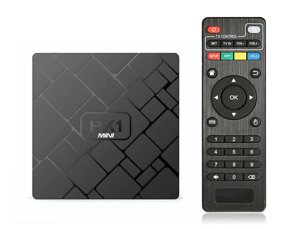 HK1 Mini Android 9.0 Smart TV Box Quad-Core 2 GB RAM 16 GB ROM HD 4K Mediaplayer
