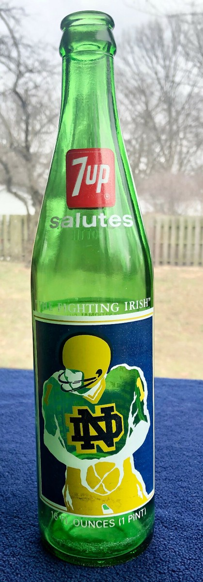 7UP Salutes 1977 National Champs Notre Dame Commemorative 16-oz