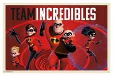 Poster - Studio B - Team Mr. Incredibles 23"x35" Wall Art p6186