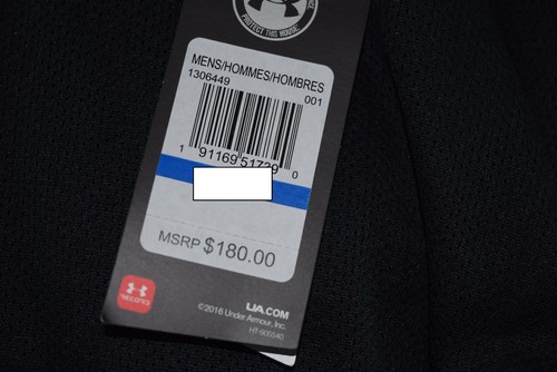 ¡NUEVO CON ETIQUETAS! $180! Chaqueta Parka Para Hombre Under Armour UA Sportstyle Elite Negra Talla XL-XXL - Imagen 6 de 7
