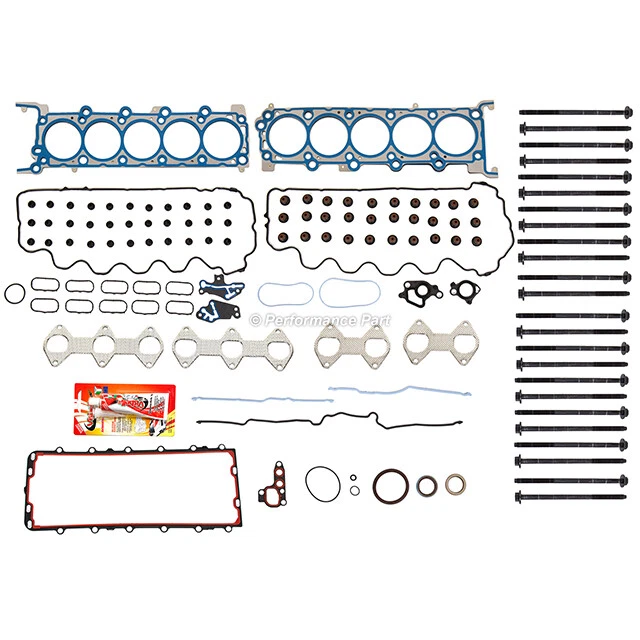 Juego completo de juntas pernos de cabeza para 05-11 Ford F-250 F-350 F-450 Super Duty 6,8 L Foto 3 de 4