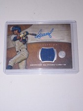 2014 TOPPS  INCEPTION  ARISMENDY ALCANTARA G.U./AUTOGRAPHED 