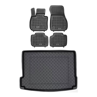 Rezaw-Plast Floor Mats Set for BMW X3 2004-2010 E83 PE Cargo Liner Custom Fit 3D