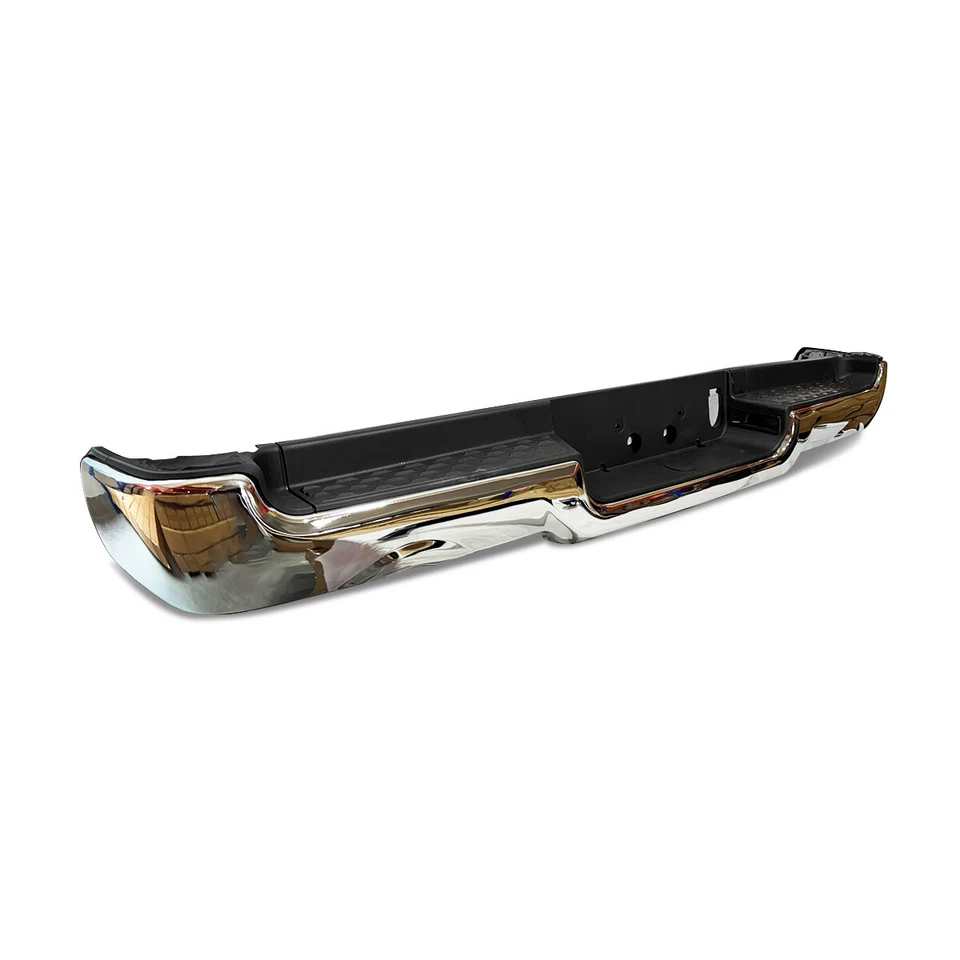 NEW Complete Chrome Rear Bumper Assembly For RAM 1500 2019-2023 Dual Exhaust Foto 4 de 4