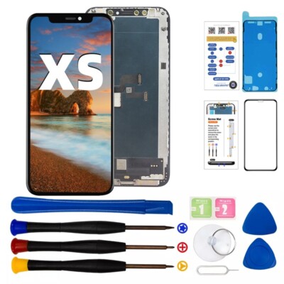Für iPhone XS Bildschirm Ersatz LCD/OLED Display Touch Digitizer Bausatz