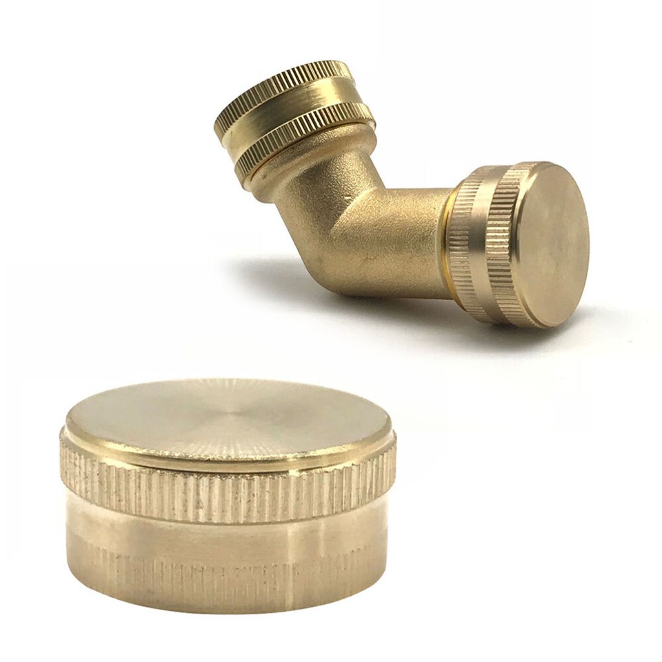 Brass Connector Hose Connector Hat Garden Hose End Plug Brass Hose