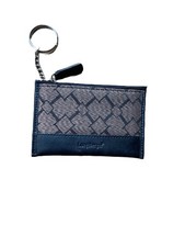 Longaberger Signature Keychain Zippered Coin Purse