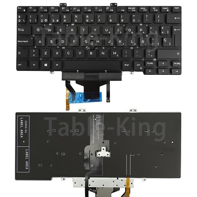 Spanish Backlit Keyboard Point For Dell Latitude 5400 5401 5410