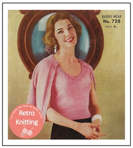 twin set cardigan sweaters 1950s