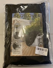 Black Waterproof, Fade resistance Large BBQ Grill Cover 58x24x46 Inches