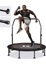 KENSONE 48" Foldable Mini Trampoline, Indoor Trampoline for Kids, Adults Indo...