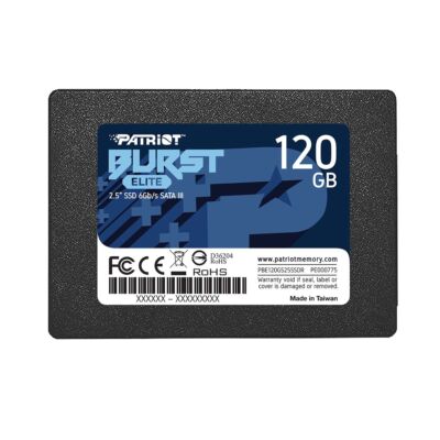 Patriot Burst Elite 120GB 2.5'' SATA3 6GB/s Internal Solid State Drive For PC/MAC