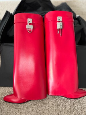 givenchy shark lock boots