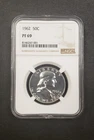 1962 PF 69 Proof Franklin Half Dollar 50c NGC, (PR69) - RARE