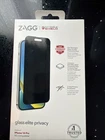 ZAGG invisibleShield Glass Elite Privacy Screen Protector for iPhone 14 Pro