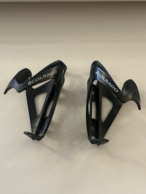 Colnago Black Bottle Cage Pair No Screws Road Bicycle
