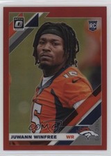 2019 Panini Donruss Optic Rookies Red Prizm 82/99 Juwann Winfree #147 9cf