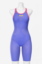 Arena Womens Open-Back Powerskin Carbon Air2 Kneeskin Racing Suit Size 24