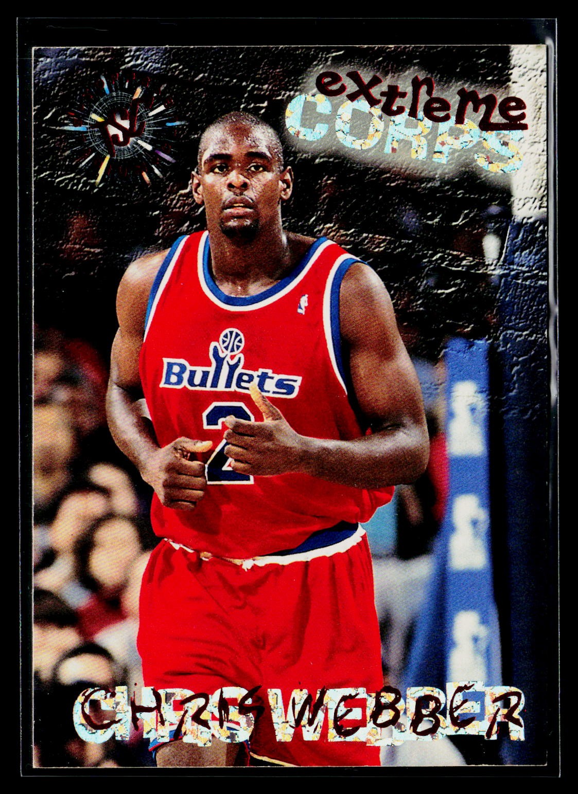 1995-96 Stadium Club #129 Chris Webber