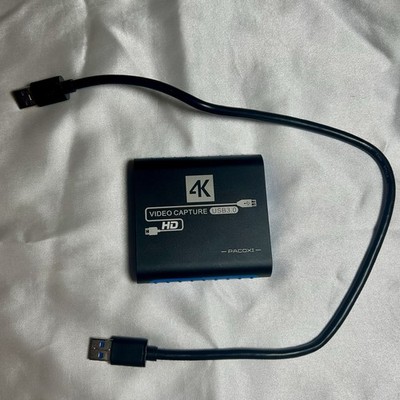 Pacoxi 4K Video Capture Card USB3.0 Blue
