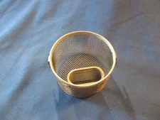 Watchmaker Estate Vintage L & R HEAVY DUTY Cleaning Machine Basket 4 LARGE PIECE