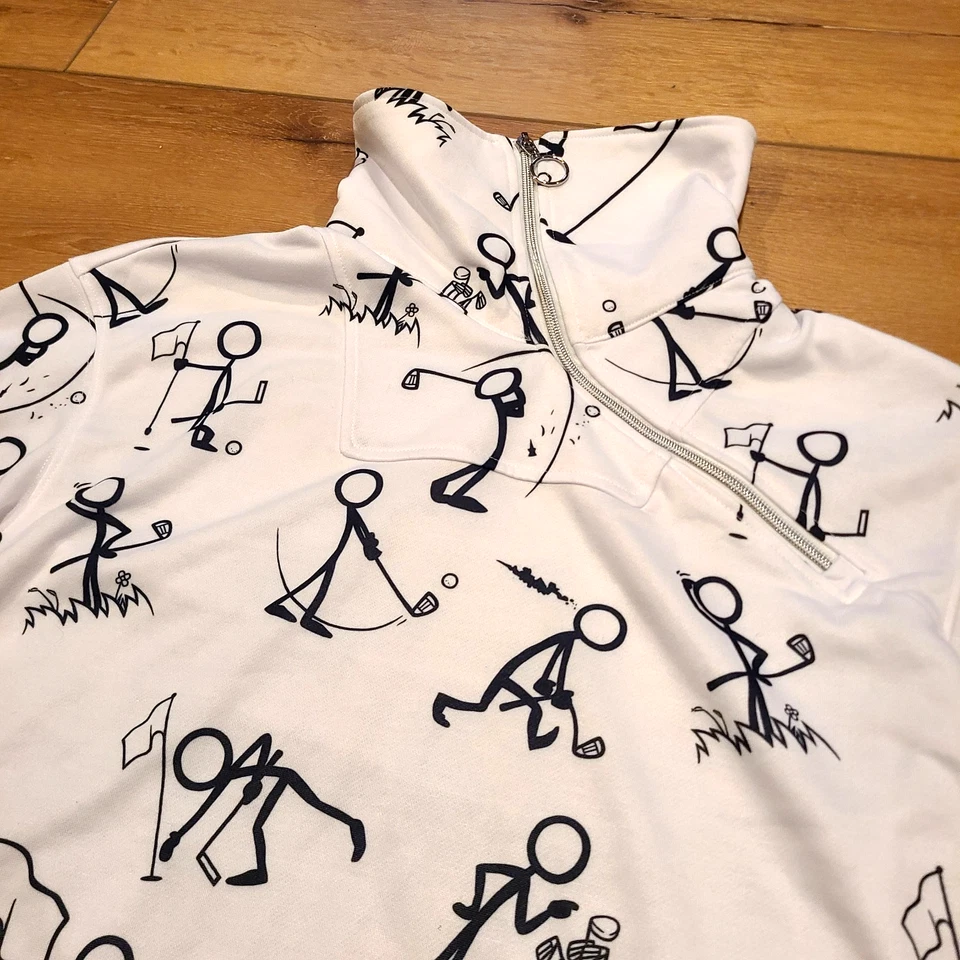 Женский пуловер AceGolfs CE Golf фигурка Silly Hyper-prep толстовка для гольфа L - Изображение 4 из 4