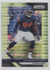 2018 Panini Prizm Neon Green Pulsar Prizm Leonard Floyd #168 8d2