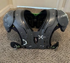 X Tech Football Shoulder Pads Small 17'-18' Super Skill