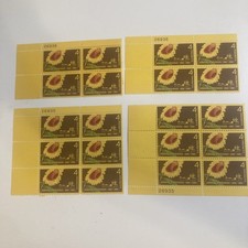 Product Image: Kansas Statehood Centennial Sunflower 1961, 20 Stamps