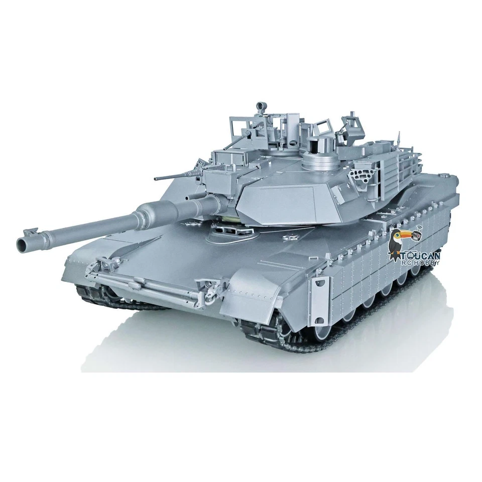 1:16 Scale Full Metal RC Tank US Abrams M1A2 3918 Electric Tracked Car TUSK I - Image 4 of 4