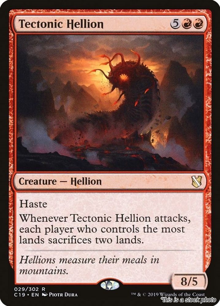 Tectonic Hellion Commander 2019 [C19 - 29] NM