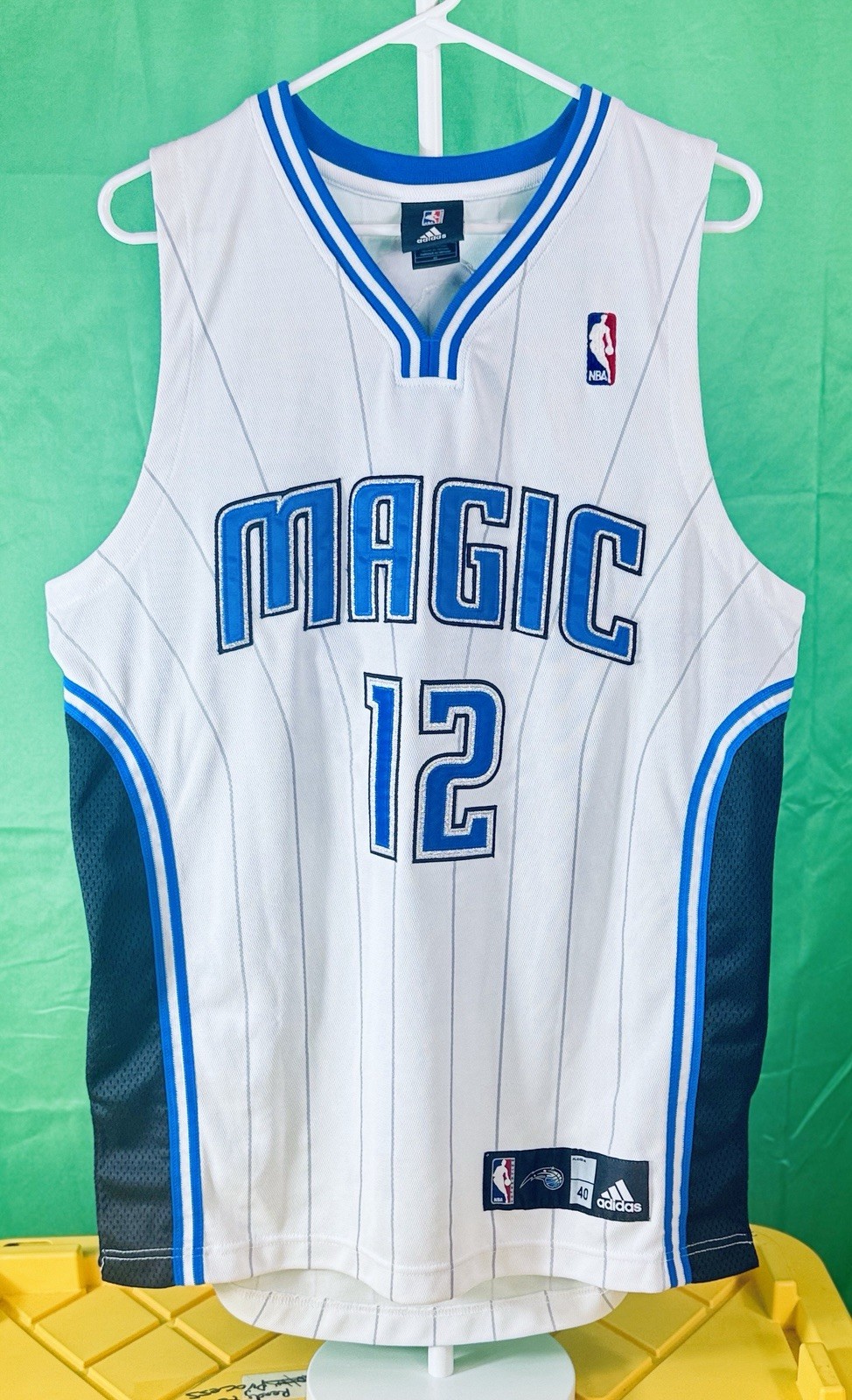 DWIGHT HOWARD #12 Orlando Magic Authentic Rookie 2004-2005 ADIDAS Jersey 40