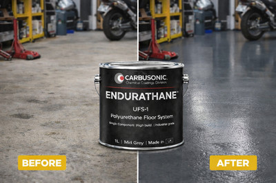 Endurathan Polyurethan Bodenfarbe 1L Industrie Garage Werkstatt PU Beschichtung