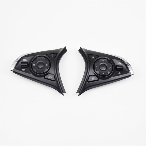 2x Steering Wheel Button Cover Trim For Buick Lacrosse Enclave 23221779 23221772 - Picture 7 of 8