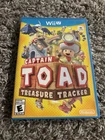 Captain Toad: Treasure Tracker 🍄 Nintendo Wii U 🔦 TESTED 🍄 CIB 💎