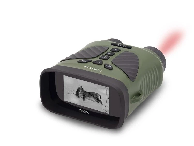 Монокуляр ночного видения цифровой MINOLTA® MNDM10B 10x25 с камерой 4K UHD (черный) - Изображение 4 из 4
