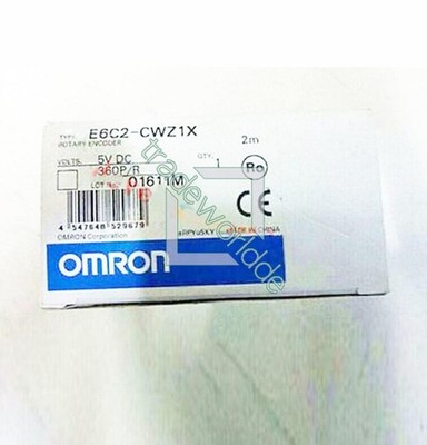 1PC  NEW E6C2-CWZ1X OMRON Rotary encoder 360P/R 5VDC