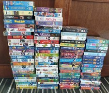 VHS Tape Sale Kids Family (Disney, etc.) Movies.Flat P&P For Unlimited Orders