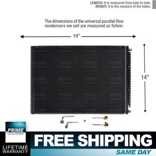 Universal Condenser Kit Parallel Flow 14 X 19 O-ring Fittings Included Ac Ac Universal Condenser Kit Parallel Flow 14 X 19 O-ring Fittings Included Ac Ac