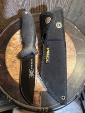 SCHRADE X Timer XT 2B Made In Usa Rare Fixed Blade