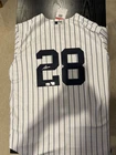 Austin Wells New York Yankees #28 Signed Authentic NIKE Jersey Fanatics MLB