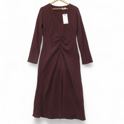 hush brown dress Louis plush GRS recycled PET robe- Green – DECOVRY
