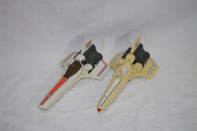 2 Vintage Battlestar Galactica Colonial Vipers 1978 Mattel