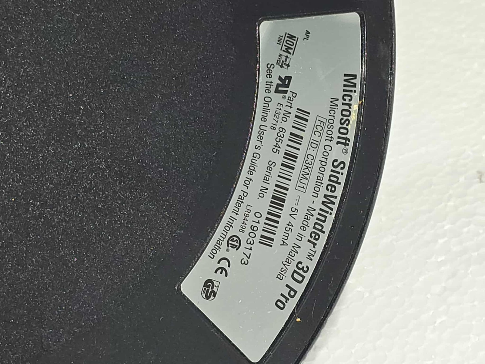 Microsoft SideWinder 3D Pro Joystick w/ Original Box – Vintage PC Flight Control