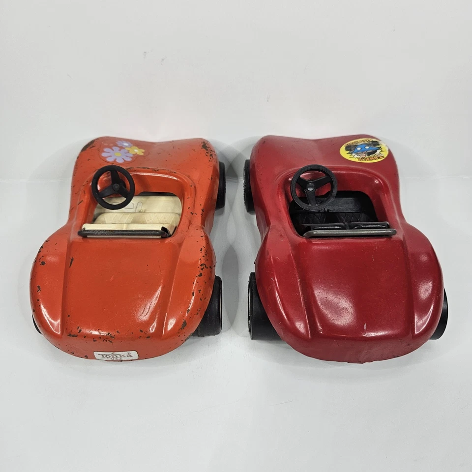 Lote de 2 buggies de dunas Tonka Fun años 70 acero prensado hechos en EE. UU. Foto 4 de 4