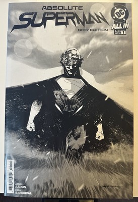 Absolute Superman Noir Edition #1 Rafa Sandoval Cover (DC Comics February 2025)