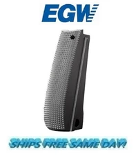 EGW Mainspring Housing Arched Checkered Stainless Steel NEW! # 11446