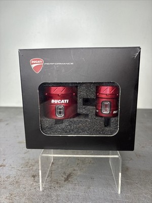 DUCATI Performance Brake Clutch DOT4 Reservoir Kit RED Monster 1200 New Open Box