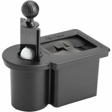 Club Clean Universal Golf Cart Ball Washer- Black